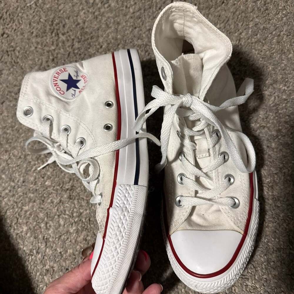 Converse Chuck Taylor All Star High Top Sneakers White mens 6 women’s 8
